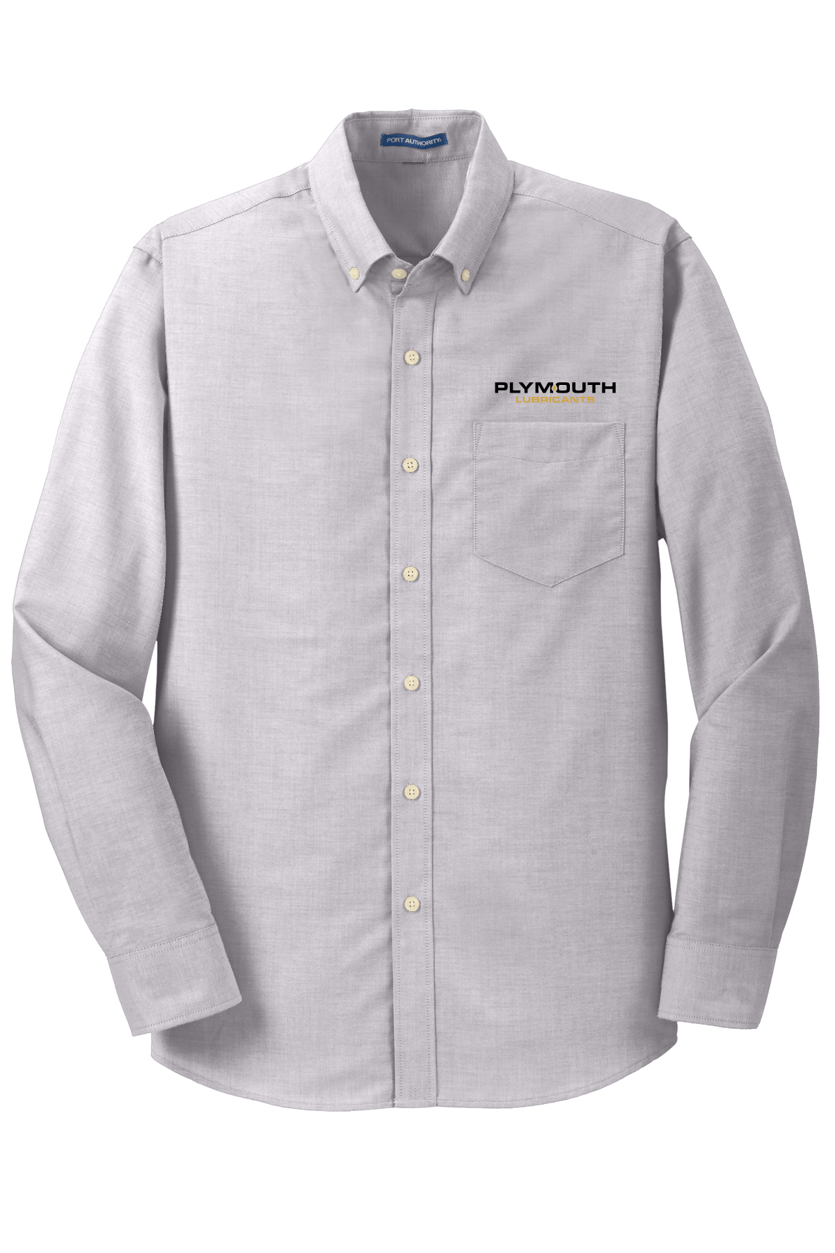 S658- PLYMOUTH LUBES Port Authority® SuperPro™ Oxford Shirt