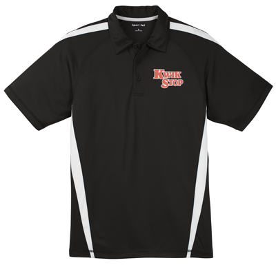 ST685- KWIP STOP  Micro-Mesh Colorblock Polo