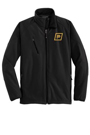 TLJ705- PLYMOUTH LUBES P Port Authority® Tall Textured Soft Shell Jacket