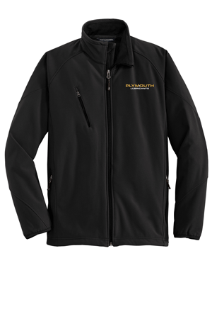 TLJ705- PLYMOUTH LUBES Port Authority® Tall Textured Soft Shell Jacket