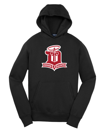 YST254- JR SAINTS Sport-Tek® Youth Pullover Hooded Sweatshirt