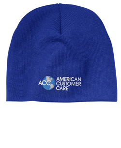 CP91- American Customer Care Wide Beanie cap