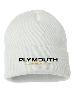 SP12- PLYMOUTH LUBES Sportsman - Solid 12" Cuffed Beanie