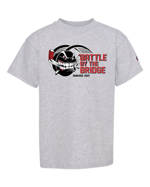 T435- DYHA Lt. Steel Champion - Youth Short Sleeve Tagless T-Shirt